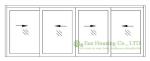 Buy cheap Horizontal Sliding Windows, Aluminum Sliding Windows Commercial, commercial slider windows from wholesalers