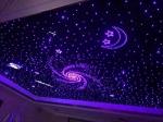 32W Twinkle Fiber Optic Lights Music Activated RGBW LED Star Ceiling Panels