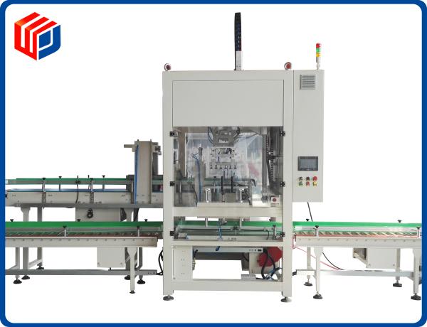 Buy cheap 450ml / Min Automatic Case Packer Machine High Performance For Plastic Bottle from wholesalers