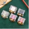 Buy cheap Luxury Perfume Bottle Caps Golden Chrome Black Purple Plated Bottle Caps from wholesalers