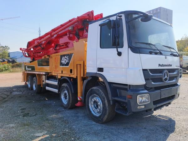 Buy cheap Putzmeister Concrete Pump Truck 46 Meters High Cost Performance High End Line Products from wholesalers