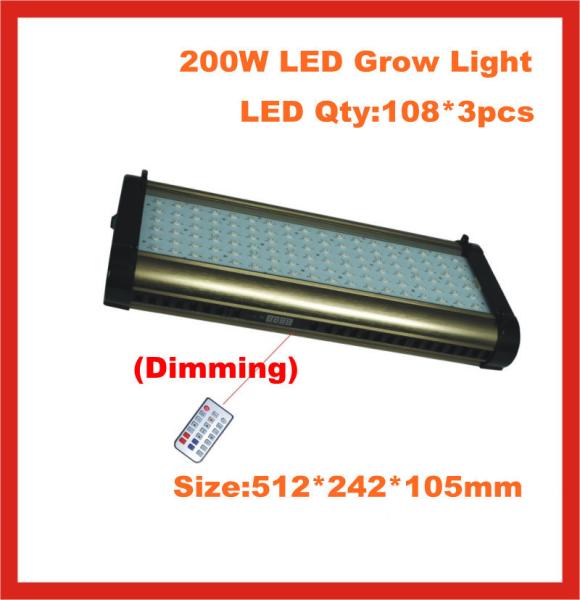 Buy cheap New come!!LED Grow Lighting,200W, wireless remote led light dimmer controller from wholesalers
