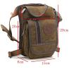 Buy cheap Tactical Cycling Canvas Drop Leg Bag Hiking Waist Pack For Men Women from wholesalers