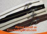 PVC zipper used for bags ,garment waterproof zipper plastic zipper, Garment