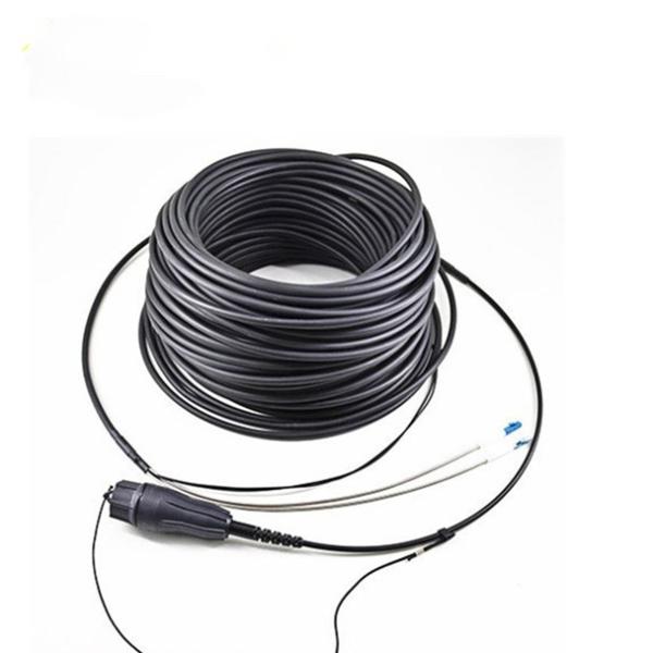 RRU Patch Cord Fiber Cable Assembly Fullaxs LC Connectors Ruggedised Sealing