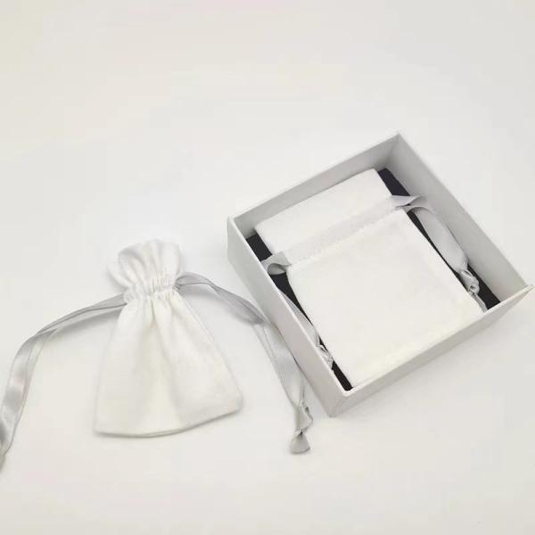 Buy cheap Gold Foil Drawstring Gift Pouches Shipping Jewelry Packaging Bag With Logo from wholesalers