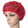 Buy cheap Disposable Nonwoven Round Crimped Pleated Strip Mop Cap For Hotel Shower Bathing from wholesalers