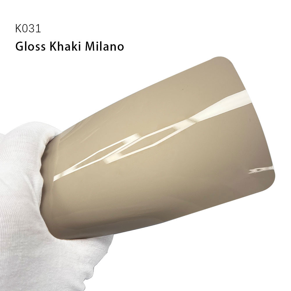 K031 Gloss Khaki Milano TPU Color Car Paint Protection Film Coloured Ppf Wrap