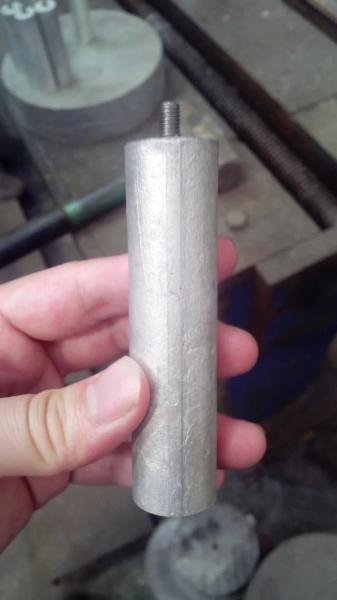 Buy cheap Casted Sacrificial Magnesium Alloy Anodes from wholesalers