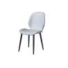 Buy cheap Restaurant Iron Art Leather Padded Dining Chairs from wholesalers
