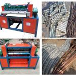 700kg Waste AC Radiator Recycling Machine Copper Aluminum Radiator Separator