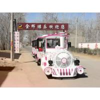 Buy cheap 42 Seats Electric Trackless Train Electric Sightseeing Car Regent Style product