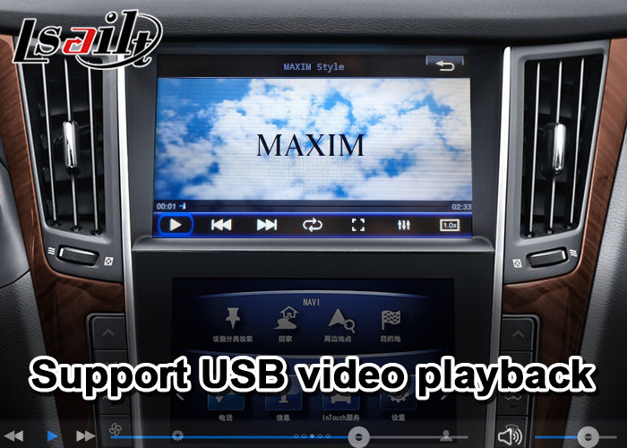Lsailt Wireless Android Auto Carplay Interface for Infiniti Q50 Q60 Q50s 2015-2020