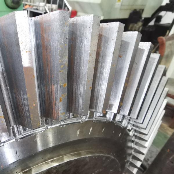 Buy cheap 9 Module 90 Degree Spur Gear Straight Tooth Gear Shaping from wholesalers