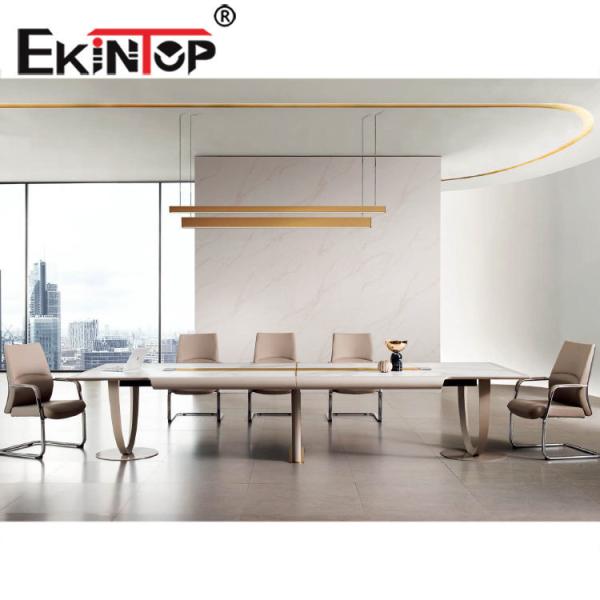 Buy cheap Nordic Solid Wood Meeting Table , Multi Person Conference Room Desk OEM ODM from wholesalers
