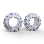 WR13 38CrMoAlA ZME Special Mixing Elements Twin Screw Extruder Parts For Plastic