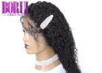 Malaysian Virgin Full Lace Human Hair Wig , Pre Plucked Human Hair Full Lace