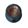 Buy cheap Excavator Lubricated Oil Groove Bushing , 40Cr Steel Bushing Sleeve from wholesalers