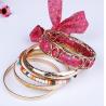 Buy cheap cheap price fashion Bohemian temperament hollow alloy ribbon beads bracelet from wholesalers