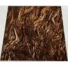 Buy cheap Glossy Finish Dark Porcelain Tile Brown 600X600mm For Living Room from wholesalers