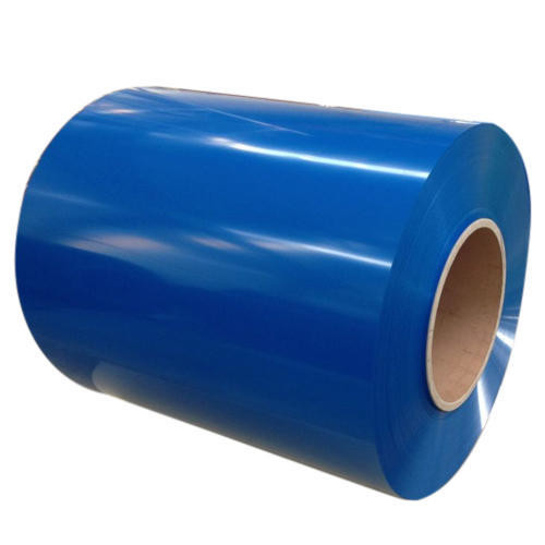 Blue Color Coated Steel Coil Hot Dipped Galvanized 0.25mm - 2.5mm Thickness