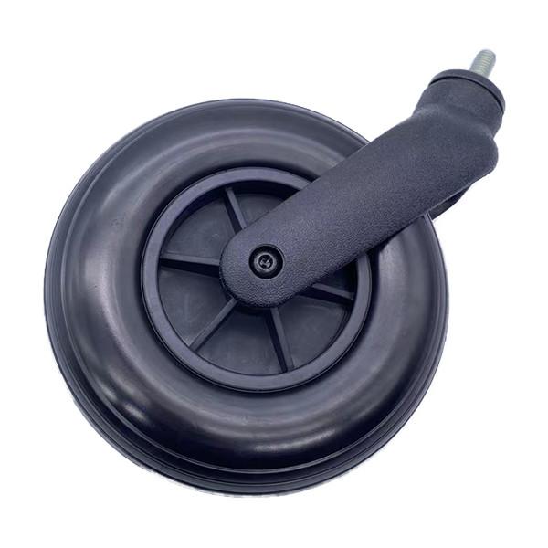 Buy cheap Polyurethane Foam Wheelchair Caster Wheels 8 Inch Replacement Front Wheels from wholesalers