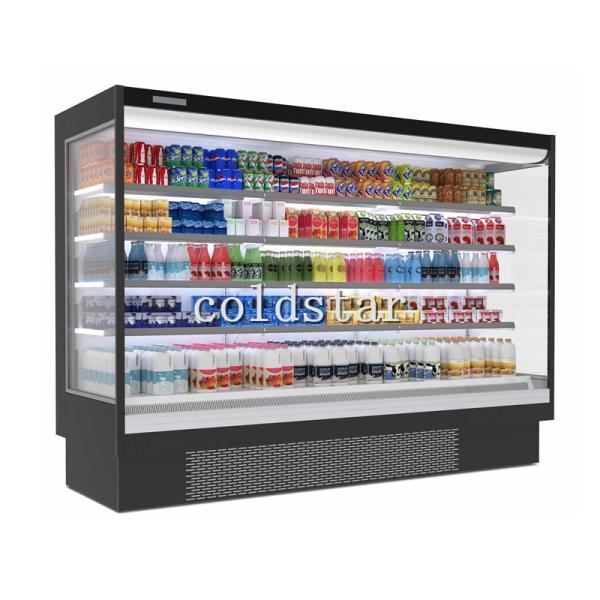 Buy cheap Upright Supermarket Open Front vegetable display chiller air cooler from wholesalers