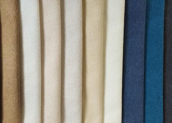 Buy cheap SGS Plain Sofa Fabric 215gsm Polyester Chenille Upholstery Fabric from wholesalers