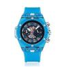Buy cheap Bezel Luminous Dial Silicone Band Watch ROHS 22mm Mens Rubber Band from wholesalers