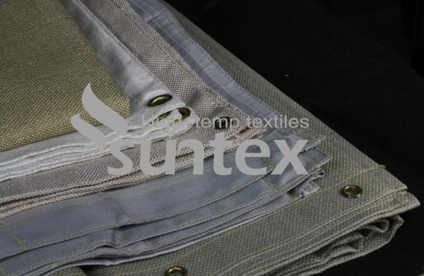 Buy cheap 0.4 mm Welding Blanket Roll Welding Blanket Fireproof Heat Resistant Flame Retardant from wholesalers