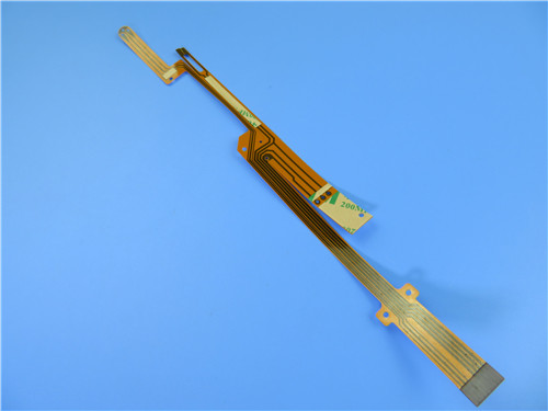 94-V0 Double Sided Flexible PCB Board 0.15mm Thick For Antennas