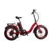 Buy cheap Folding Fat Tire Electric Mountain Bike Full Suspension 20 Inch Thick Tyre Electric Bike from wholesalers
