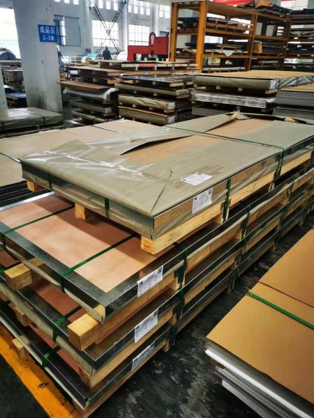 SUS 301 Thick 1.5mm Cold Rolled Stainless Steel Sheet 1219mm Width For Food