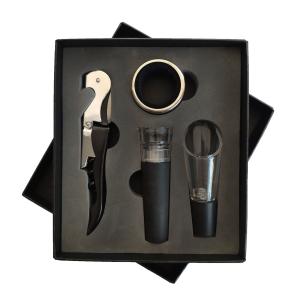 Buy cheap 4 Piece Corkscrew And Wine Stopper Set from wholesalers