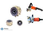 Concrete Scarifiers / Floor Planers Parts TCT Scarifier Cutters On Drum Assembly