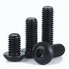 Buy cheap Black 304 Stainless Steel Half Round Head Hexagon Socket Bolt ISO7380 Pan Head Screw from wholesalers
