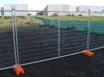 Hot Dipped Galvanized Temporary Fence Convenient Installation for Construction