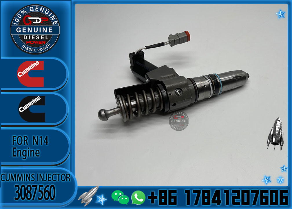 3087733 Diesel Fuel Injector N14 Common rail injector 3087560 3411752 3411765