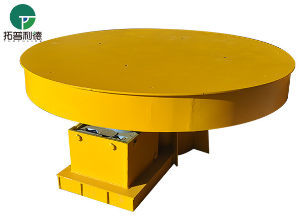 High Quality Motorized Industrial Use Electric Rail Turntable