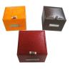 Buy cheap Plastic Mould Keepsake Gift Boxe For Men's Cufflink Croco veins Metal Trademarks from wholesalers