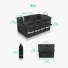 Buy cheap Collapsible Car Trunk Organizer , Abrasion Proof Car Boot Storage Box from wholesalers