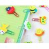 Buy cheap Fashion cute cartoon animals paper clips wooden paper clips from wholesalers