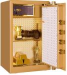 Home Safety Black 600x400x350mm Steel Cabinet With Lock