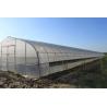 Buy cheap Gothic Structure Single Tunnel Greenhouse Hot Dip Galvanized Tube Frame from wholesalers