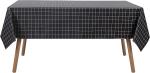 Party Black Plaid Nordic Cloth Oilcloth Disposable Easter Tablecloth