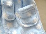 blue baby bath robes,dressing gowns,clothing factory