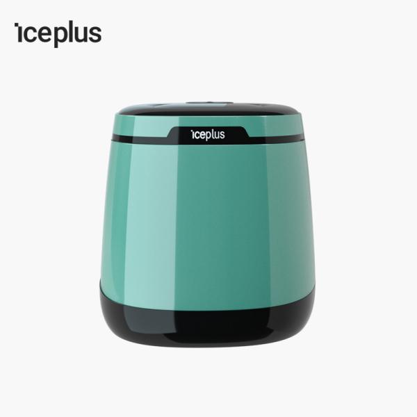Buy cheap 25kg bullet shape ice maker for household use in green color from wholesalers