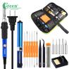 Buy cheap 60W Soldering Iron Kit Adjustable Temperature 200V~230V Green K014 from wholesalers
