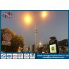 Buy cheap Galvanized Stainless Lamp Steel Street Light Pole As Mast FloodLighting Poles from wholesalers