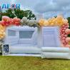 Buy cheap White bounce house commercial balloon bounce house white wedding bouncer jumping inflatable castle from wholesalers